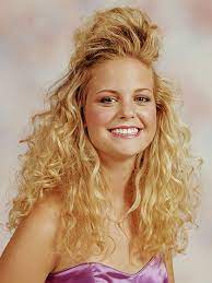 Add popular '80s wings to your hairdo by taking sections of hair on either side of your face and curling them back. 13 Hairstyles You Totally Wore In The 80s Allure