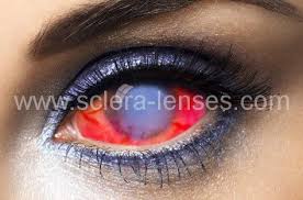 Black And White Sclera Contacts Zombie Walker Sclera Contact Lenses 1 Pair Halloween Contact Lenses Contact Lenses Colored Horror Makeup