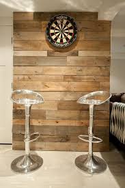 Wood Pallet Wall Wood Pallet Wall Game Room Basement Basement Games