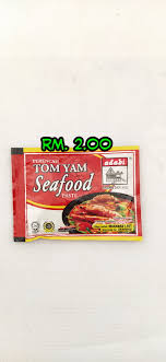 Perencah tomyam adabi memudahkan saya dan keluarga dalam menyediakan makanan kegemaran kami iaitu tomyam. Perencah Tom Yam Seafood Adabi Ptp Halal Mart