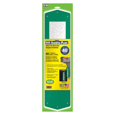 Update or replace address numbers. Hy Ko Aluminum Green Address Plate With 40 Reflective Number Stickers Walmart Com Walmart Com