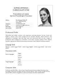 Cv German Examples For 2021 Printable And Downloadable Cust