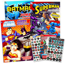 Are his room walls full of posters of different superheroes? Buy Super Hero Coloring Book Super Set With 3 Superhero Coloring Books 110 Stickers And 26 Temporary Tattoos 3 Superhero Activity Books Featuring Batman Superman Wonder Woman And More Online In Indonesia B01ain4b08