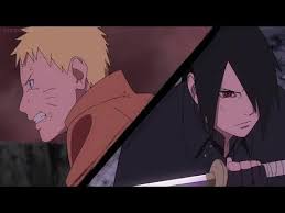 Naruto And Sasuke Vs Momoshiki Videos Goanime Martial Arts Anime Naruto And Sasuke Boruto