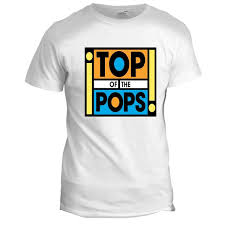 Top Of The Pops Pop Chart Festival Retro 80s 90s Funny Fancy Dress T Shirt Funny Unisex Casual Tshirt Top Funky T Shirt Designs T Shirt Awesome From