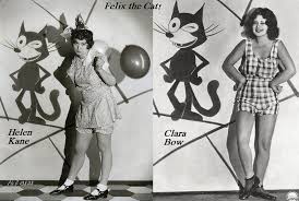 Helen Kane & Clara Bow with Felix the Cat | Right: Helen Kan… | Flickr