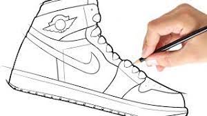 Individuals also appeared in 06 alongside an air nike jordan 6 in the learning about moments pack. How To Draw A Shoe Air Jordan 1 Youtube