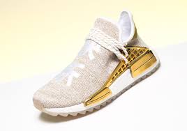 Pharrell Adidas Nmd Hu China Gold Happy F99762 Sneakernews Com Adidas Nmd Dress With Sneakers Shoe Lover