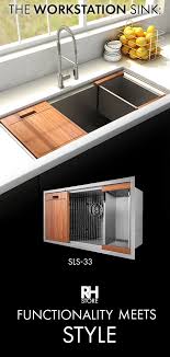 Zline Garmisch 33 Inch Undermount Single Bowl Sink In Stainless Steel With Accessories Sls 33 Minimalist Kitchen Kitchen Design Kitchen Renovation