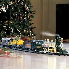 It chugs around your tree, towing a caboose. Traditional Around The Christmas Tree Train Set Choo Choo Sound Lights 35 72 Picclick