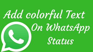 84 видео 35 207 просмотров обновлен 17 нояб. How To Add Colorful Text On Whatsapp Status Latest Update Youtube