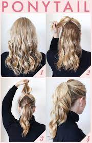 One Way To Naturally Curl Your Hair This Works But I Usually Only Do The Spirals In Easy Hairstyles Ponytail Hairstyles Easy Ponytail Hairstyles Tutorial