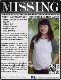 Have You Seen Her Do You Care What If Your Loved One Was Missing Wouldn T You Want Their Picture Out There Williston Bring Them Home Bismarck