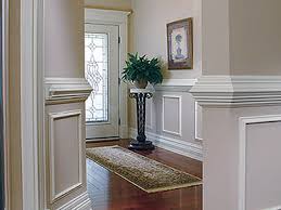 The stiles and the rails (leading and bottom). Wainscoting Icrown Homes