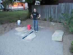 Stone is a sturdy and durable material, so the weather won't easily make it damaged. How To Install A Flagstone Patio With Irregular Stones Diy Network Blog Made Remade Diy