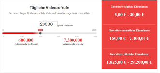 Mit bibis beauty palace erreicht sie millionen von menschen. Youtube Geld Rechner Wie Viel Geld Kannst Du Verdienen