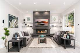 Light Painted Living Room In A Gorgeous Home In North Vancouver Bc Photography By Inframe Real Luxury Real Estate Marketing Interior Design Living Room Paint