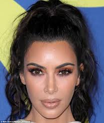 Submitted 6 years ago by sandaholic. Kim Kardashian Only Wore Kkw Makeup On The Cfdas Red Carpet Daily Mail Online