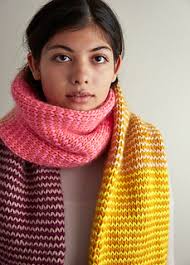 Just going over the knit and purl stitches again and again until they felt … Ravelry Stripey Tube Scarf Pattern By Purl Soho