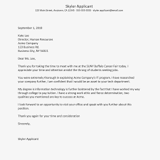 Following up with an email should be done within 24 hours of the interview, while you're still fresh in the interviewer's mind. See A Sample Thank You Letter After A Campus Interview
