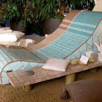 manonlisa mosaique chaises longues transat jardin chaise chaise longue