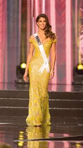 (miss canada marta stä™pieå„ wore a similar gown by the France S Iris Mittenaere Wins Miss Universe Beautiful Belle Yellow Gown In Preliminary Round Fashion Pageant Gowns Evening Dresses Long