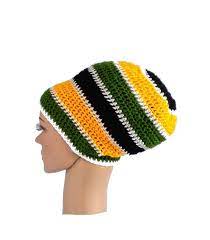Rasta Crown Jamaica Hat Dreadlock Hat Slouchy Rasta Beanie Etsy Rasta Tapestry Crochet Chart Beanie