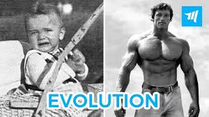 Schwarzenegger also took another one of these after. Arnold Schwarzenegger Evolution From 1 To 71 Years Muscle Madness Youtube