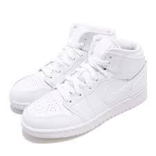 Air Jordan 1 Mid Bg Gym Red White Black Ebay Sponsored Nike Air Jordan 1 Mid Bg I Aj1 Triple White Kid Youth Women Shoes 554725 129 Nike Shoes Women Nike Women Nike