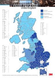 United Kingdom Water Hardness Chart United Kingdom