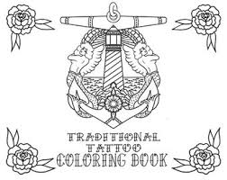 Here are some typography suggestions to help you design the tattoo of your dreams. Tattoo Coloring Page Etsy