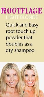 Rootflage Root Touch Up Temporary Hair Color Light Blonde Blonde Roots Light Blonde Blonde Hair With Roots