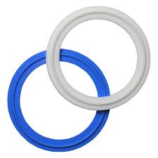 Ptfe Tri Clamp Gasket Sanitary Seals White Or Blue Type I