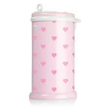 light pink hearts ubbi diaper pail shop nappy bins online at peekaboo baby diaper pail ubbi diaper bin