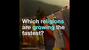 Which Is The Worlds Fastest Growing Major Religion World