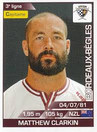 054 PIERRE BERNARD # Union Bordeaux-Begles Top 14 Sticker Panini Rugby 2016  EUR 1,99