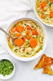 Ginger Chicken Noodle Soup Gluten Free Recipe In 2020 Asian Chicken Noodle Soup Ginger Chicken Chicken Noodle Soup