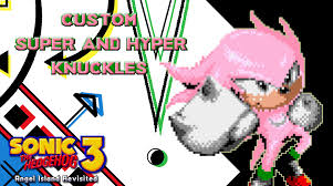 & knuckles mode simply makes knuckles your partner. Custom Super Knuckles Sprites Sonic 3 A I R Mods