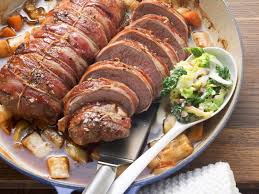 Hirschkeule Im Speckmantel Rezept Rezepte Hirschbraten Rehbraten Rezept