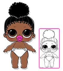 Lil Foxy Lol Surprise Doll Coloring Page Lol Dolls Kids Themed Birthday Parties Coloring Pages