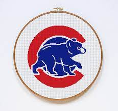 Check out top brands on ebay. Chicago Cubs Baseball Cross Stitch By Stitches Of Creation On Zibbet