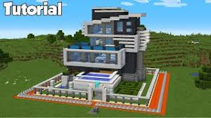 Do you love survival, modern design and architecture with nature? View Minecraft Modern House Tutorial Images Minecraft Ideas Collection