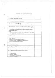 Unclaimed dividends or undistributed assets under investment. Winding Up Check List Studocu