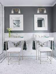 We did not find results for: Brilliant Tips For Making Your Small Bathroom Feel Larger Gray And White Bathroom Bathroom Colors Bathroom Color