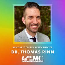 Big News! The Austin Gay Men's Chorus welcomes Dr. Thomas Rinn as our new  Artistic Director! With decades of experience, Dr. Rinn brings a fresh  vision and a deep commitment to inclusive