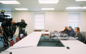 Member of the Portland Tenants Union Seth Berner, left, Justin Irish,...  News Photo