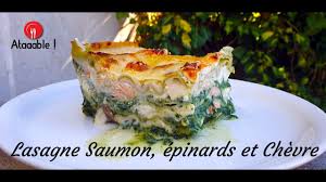 Lasagnes Saumon Epinards Et Chevre Lasagne Saumon Lasagnes Saumon Epinard Saumon Epinards