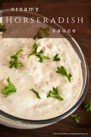 Creamy Horseradish Sauce Bake It With Love Creamy Horseradish Sauce Horseradish Sauce Food