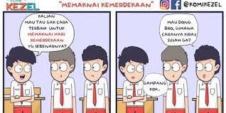 Download now gambar animasi bergerak orang berpikir keren viral unik. 7 Komik Lucu Obrolan Anak Sekolah Yang Wajib Diketahui Bikin Ngakak Merdeka Com Line Today