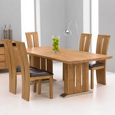 cagliari oak dining table and 6 arizona